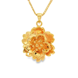 「華璚花」999足金吊墜