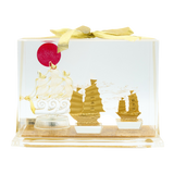 「一帆風順」999足金擺件