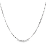 「船錨鏈 Anchor Chain」18K白色黃金頸鏈