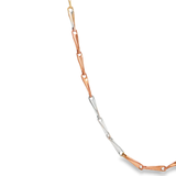 「麥穗鏈 Barleycorn Chain」18K黃金頸鏈