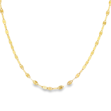 「亮絲鍊 Tinsel Chain」18K黃色黃金頸鏈