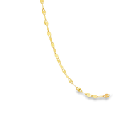 「亮絲鍊 Tinsel Chain」18K黃色黃金頸鏈