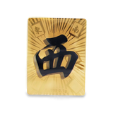 十三么精美麻雀999足金擺件