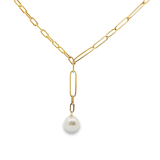 14K黃金天然珍珠頸鏈