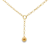 14K黃金天然珍珠頸鏈