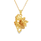999.9黃金時花吊墜