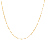 999.9黃金水波頸鍊