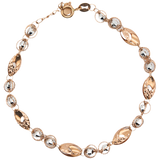 「Shimmer」18K 混色黃金手鏈