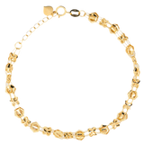 "Golden Essence" 18K yellow gold bracelet