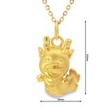 3D款 999.9足金吊墜