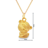 3D款 999.9足金吊墜