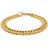999.9黃金空心雙扣手鍊