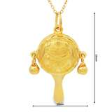 999.9黃金木魚型吊墜