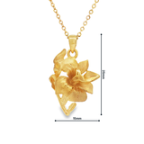 999.9黃金時花吊墜