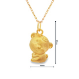 3D款 999.9足金吊墜